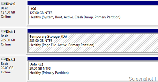 Azure VM Disk Management 
